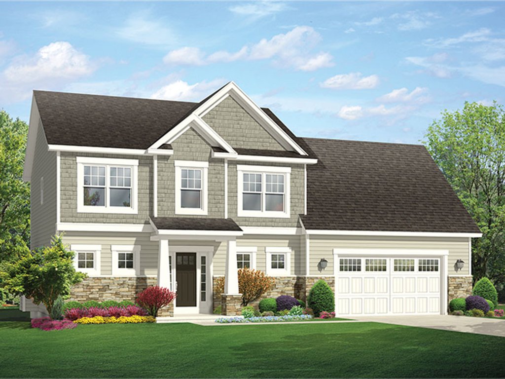 Traditional Style House Plan 3 Beds 2 5 Baths 1969 Sq Ft Plan 1010 143 Floorplans Com