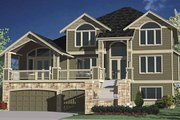 Contemporary Style House Plan - 4 Beds 3.5 Baths 3705 Sq/Ft Plan #951-8 