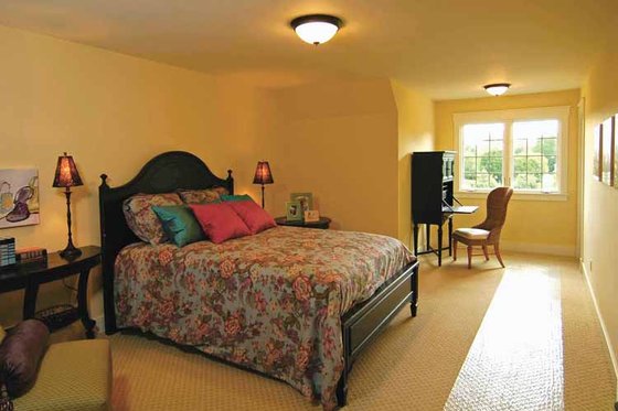 Interior - Bedroom for European House Plan #928-28 - 4 bed, 4.5 bath