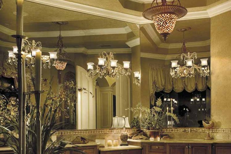 Architectural House Design - Interior - Master Bathroom for Mediterranean House Plan #930-416 - 4 bed, 4 bath