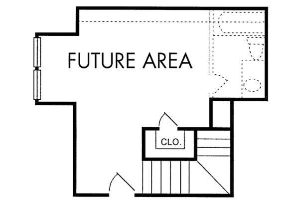 House Plan Design - Country Floor Plan - Upper Floor Plan #974-43