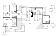 Ranch Style House Plan - 3 Beds 2.5 Baths 1360 Sq/Ft Plan #72-541 Floor 