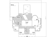 Country Style House Plan - 3 Beds 4.5 Baths 3032 Sq/Ft Plan #320-465 