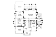 Craftsman Style House Plan - 4 Beds 3 Baths 3245 Sq/Ft Plan #132-411 