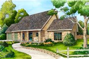 Ranch Style House Plan - 3 Beds 2 Baths 1507 Sq/Ft Plan #140-122 