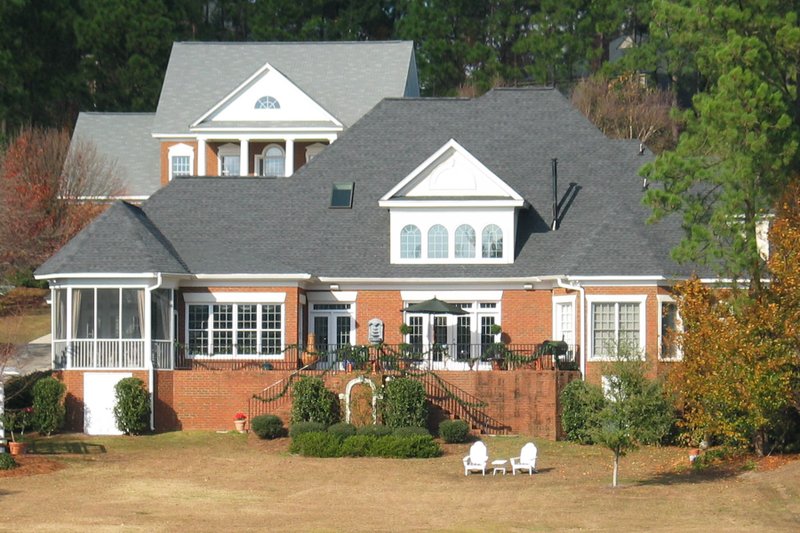 Home Plan - Exterior - Rear Elevation for Traditional House Plan #1054-80 - 5 bed, 4.5 bath