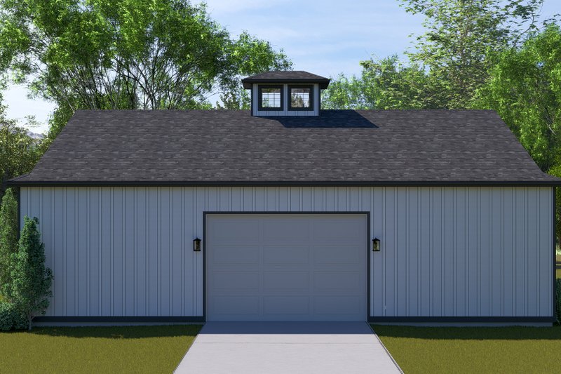 House Design - Exterior - Rear Elevation for Southern House Plan #1060-248, 1 bath