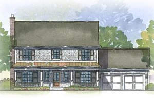 Traditional Exterior - Front Elevation Plan #901-20