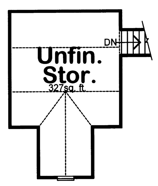 Home Plan - Country Floor Plan - Other Floor Plan #20-2237