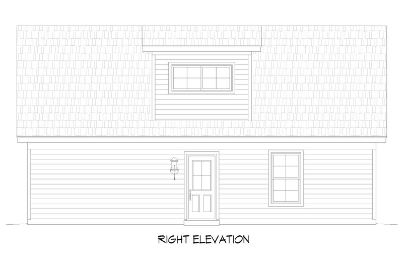 House Plan Design - Exterior - Other Elevation 1 for Craftsman House Plan #932-1339, 0 bath