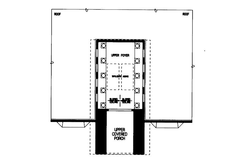 Home Plan - Floor Plan - Upper Floor for Mediterranean House Plan #72-900 - 3 bed, 2.5 bath