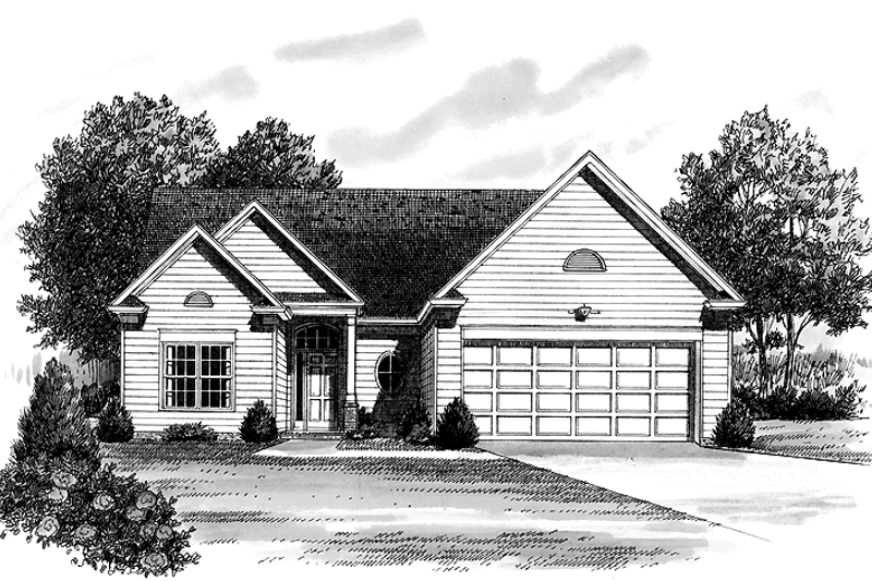House Design - Colonial Exterior - Front Elevation Plan #453-283