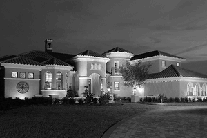 House Plan Design - Mediterranean Exterior - Front Elevation Plan #417-566