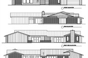 Modern Style House Plan - 3 Beds 3.5 Baths 3392 Sq/Ft Plan #449-15 