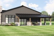 Ranch Style House Plan - 2 Beds 2 Baths 1600 Sq/Ft Plan #1064-407 Exterior 