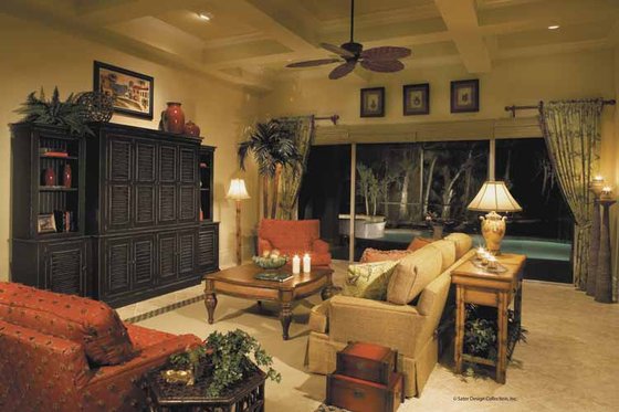 Interior - Family Room for Country House Plan #930-419 - 3 bed, 3.5 bath
