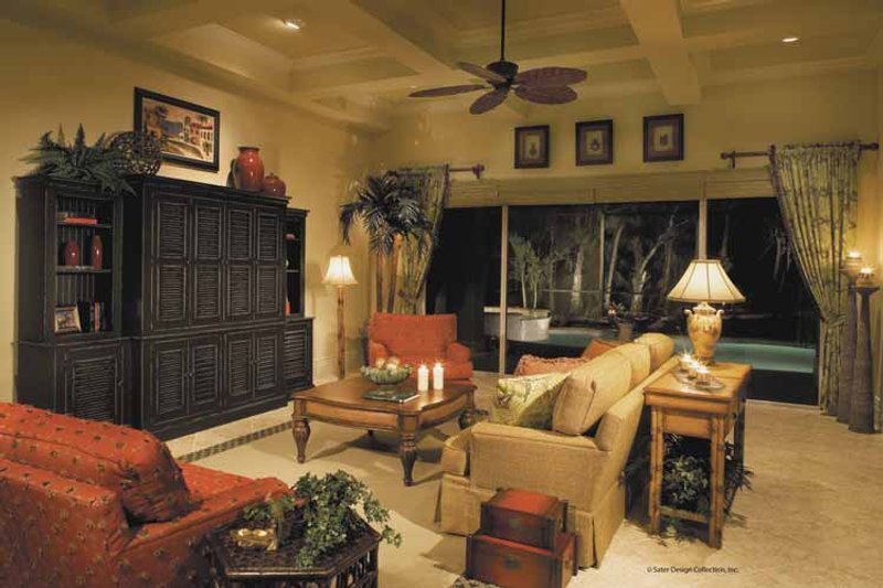 House Blueprint - Interior - Family Room for Country House Plan #930-419 - 3 bed, 3.5 bath