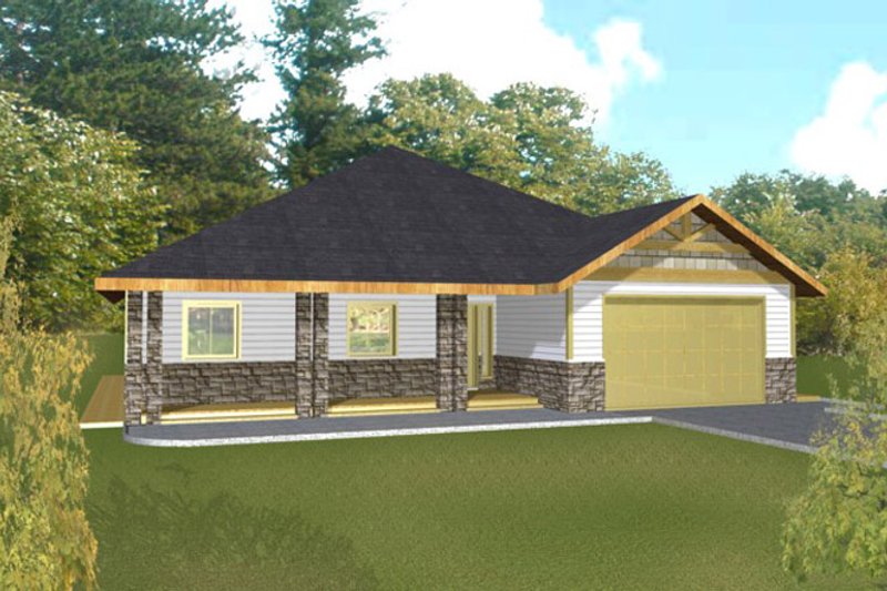 Dream House Plan - Traditional Exterior - Front Elevation Plan #117-834