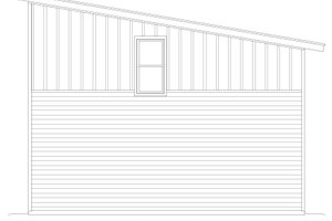 Exterior - Other Elevation 1 for Contemporary House Plan #932-307 - 2 bed, 1 bath
