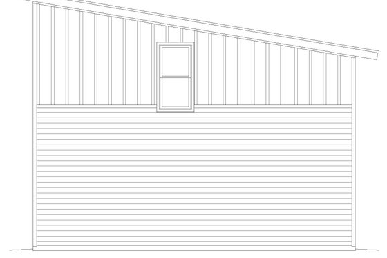 Exterior - Other Elevation 1 for Contemporary House Plan #932-307 - 2 bed, 1 bath