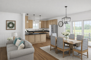 Interior - Kitchen for Farmhouse House Plan #1115-16 - 4 bed, 3.5 bath