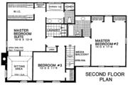 Colonial Style House Plan - 3 Beds 2.5 Baths 2278 Sq/Ft Plan #322-114 