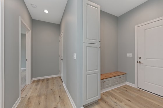 Farmhouse Interior - Entry Plan #430-209