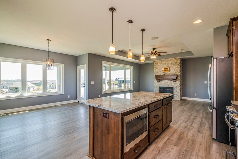 Architectural House Design - Kitchen/Dining Room 