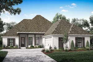 Home Plan - European Exterior - Front Elevation Plan #1081-18