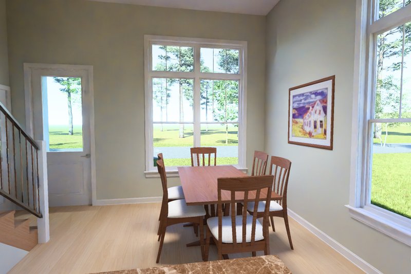 Dream House Plan - Interior - Dining Room for Cottage House Plan #513-2479 - 3 bed, 3 bath