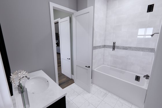 Interior - Bathroom 2 for Farmhouse House Plan #51-1247 - 4 bed, 5 bath