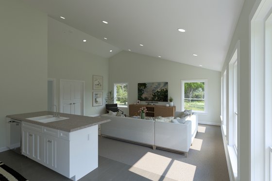 Interior - Kitchen 2 for Craftsman House Plan #1060-390 - 2 bed, 1 bath