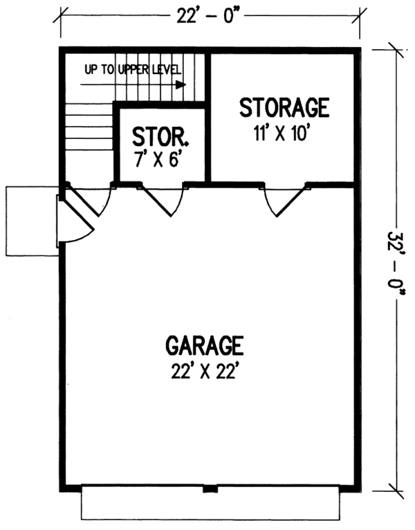 House Plan Design - Floor Plan - Lower Floor Plan #45-448