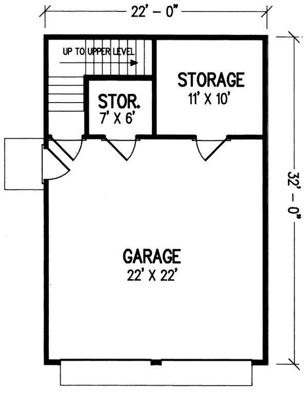 Dream House Plan - Floor Plan - Lower Floor Plan #45-448