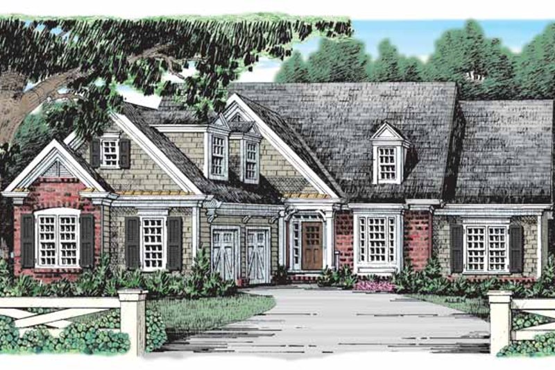 Home Plan - Country Exterior - Front Elevation Plan #927-905