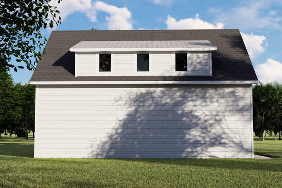 Exterior - Rear Elevation for Country House Plan #1064-75 - 1 bed, 1 bath