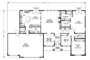 Craftsman Style House Plan - 3 Beds 2.5 Baths 2196 Sq/Ft Plan #53-542 