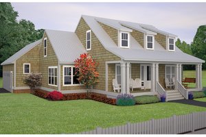House Plan Design - Colonial Exterior - Front Elevation Plan #991-26