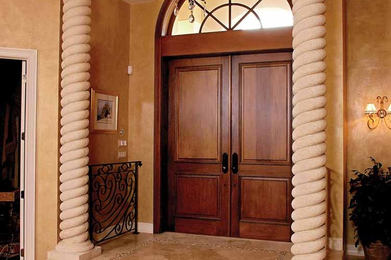 Home Plan - Interior - Entry for Mediterranean House Plan #1017-2 - 5 bed, 5.5 bath