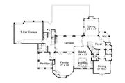 European Style House Plan - 4 Beds 4.5 Baths 5644 Sq/Ft Plan #411-571 