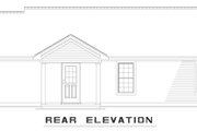 Ranch Style House Plan - 3 Beds 1 Baths 965 Sq/Ft Plan #17-580 