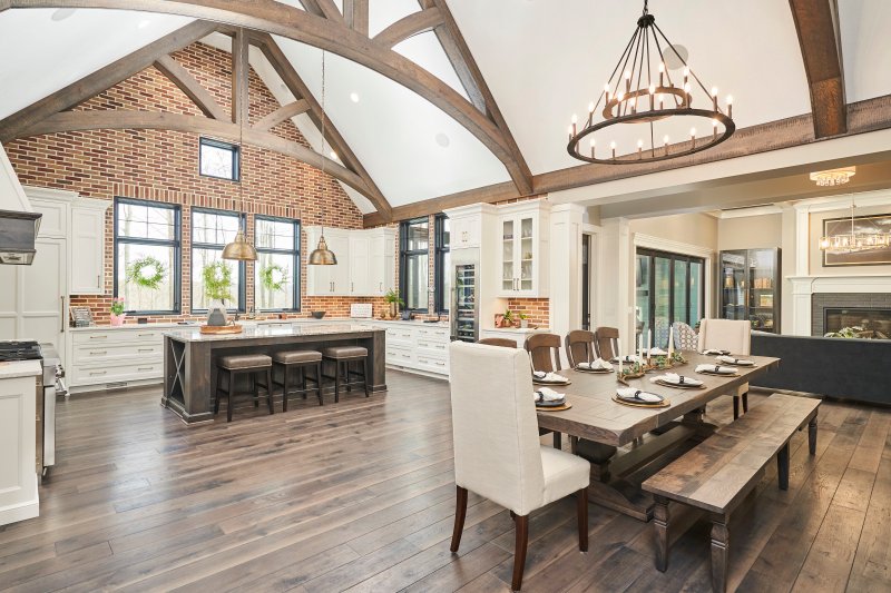 Dream House Plan - Interior - Dining Room for Craftsman House Plan #1089-35 - 3 bed, 2.5 bath