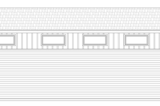 Exterior - Rear Elevation for Modern House Plan #932-744 - 2 bed, 1 bath