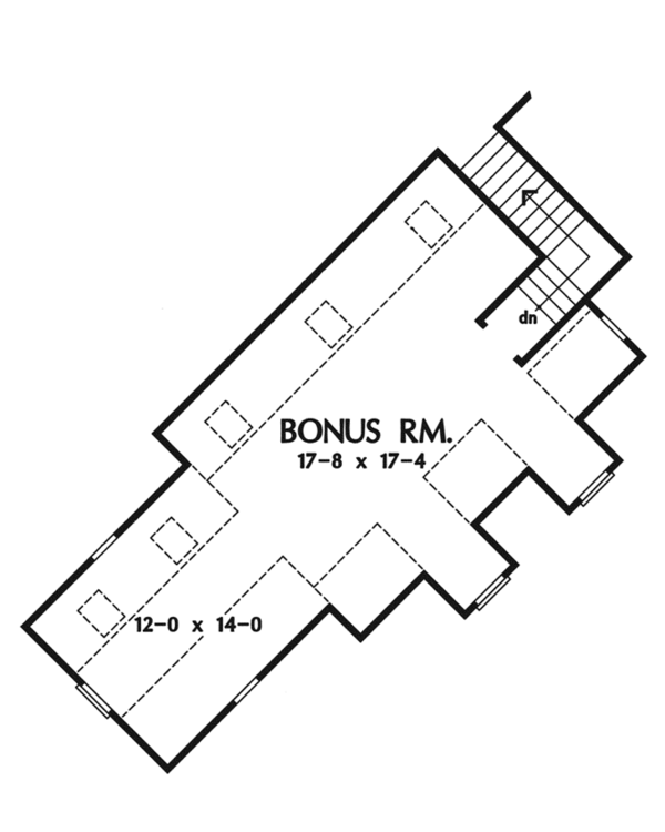 Home Plan - Optional Bonus Level