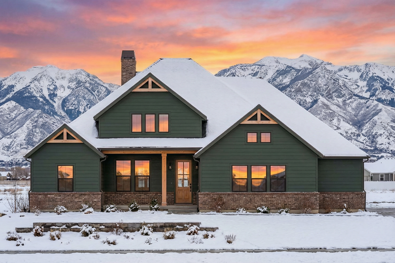 House Plan Design - Exterior - Front Elevation 3 for Farmhouse House Plan #1096-70 - 4 bed, 3 bath