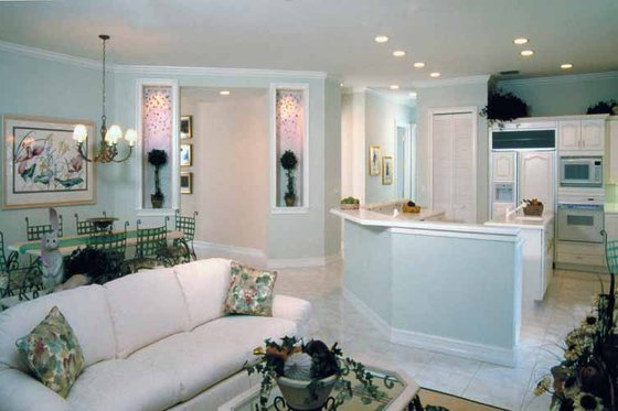 Interior - Kitchen 1 for Mediterranean House Plan #930-24 - 3 bed, 3 bath