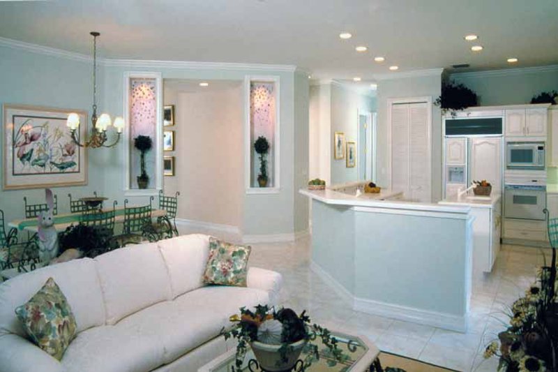 Architectural House Design - Interior - Kitchen 1 for Mediterranean House Plan #930-24 - 3 bed, 3 bath