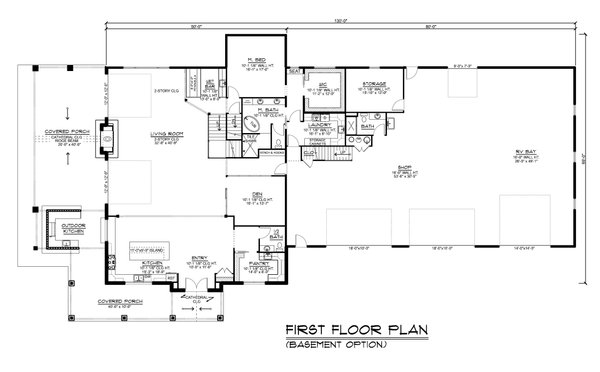 Country Floor Plan - Main Floor Plan #1064-295