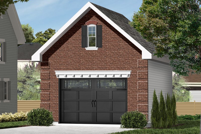 Dream House Plan - European Exterior - Front Elevation Plan #23-426