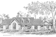 Country Style House Plan - 3 Beds 2 Baths 1687 Sq/Ft Plan #929-152 
